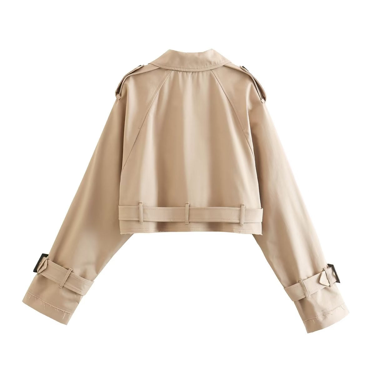 Gio™ - Cropped Trench Jacket